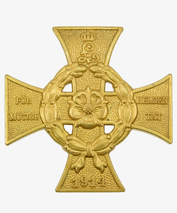Lippe-Detmold, War Cross of Honor for Heroic Deed 1914